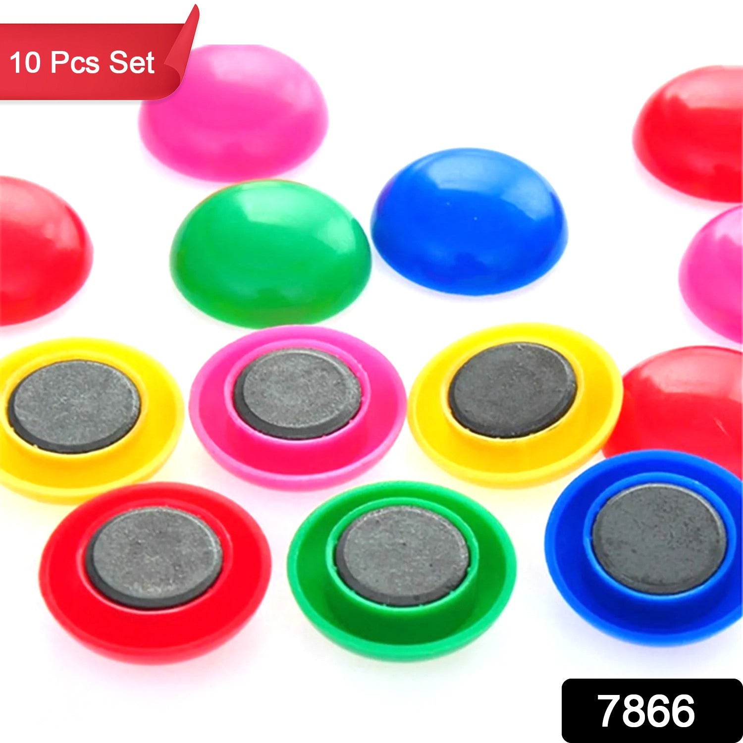 Durable Magnetic Button Set for Kids’ Experiments (10 Pc, Round Shape) Durable Magnetic Button Set for Kids’ Experiments (10 Pc, Round Shape)